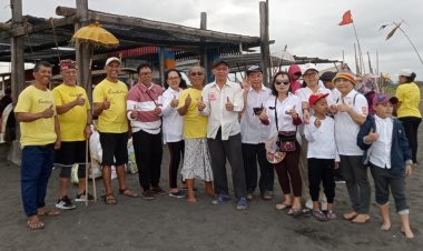 SSSGC Sai Gopi Denpasar: Melepaskan 650 Ekor Tukik dan Mengadakan Program Pelestarian Lingkungan di Pantai Biaung, Denpasar, dalam Rangka Merayakan Guru Poornima