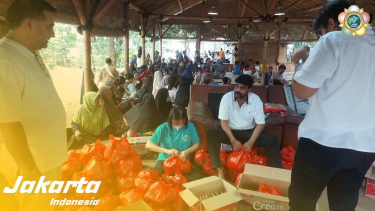 SSSGC Jakarta : Sociocare Seva at Sai Garden Serving 150 Adults and 60 Children