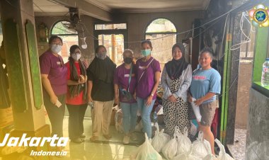 SSSGC Jakarta : Sociocare Narayana Seva oleh Guru SMILE, Young Adults, dan Mahila bagi Korban Kebakaran di Kemayoran Jakarta