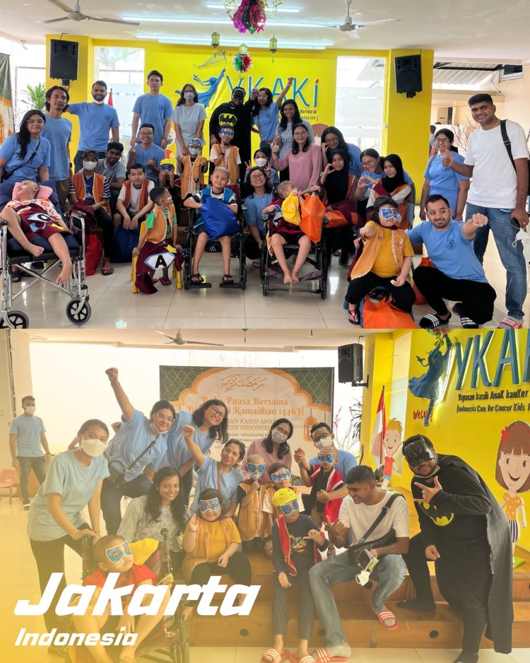 SSSGC Jakarta : Sai Young Adults Jakarta Team Carried Out Sociocare Seva at the Indonesian Children’s Cancer Foundation, Serving 18 Extraordinary Children