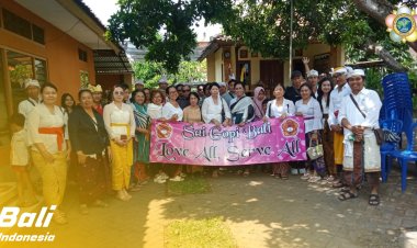 SSSGC Sai Gopi Denpasar : Narayana Seva Berbagi 70 Total Paket Sembako Kepada Para Tunanetra