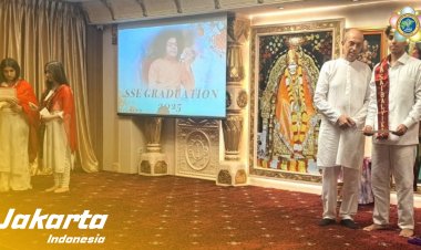SSSGC Jakarta : Upacara Kelulusan Sri Sathya Sai Educare (Balvikas) Jakarta 2025