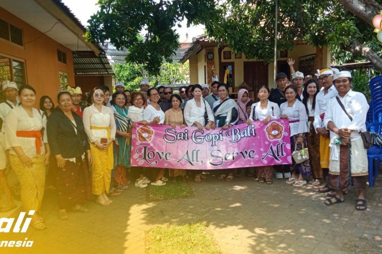 SSSGC Sai Gopi Denpasar : Narayana Seva Berbagi 70 Total Paket Sembako Kepada Para Tunanetra