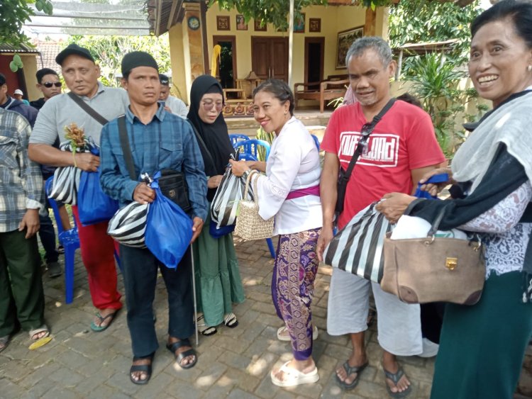SSSGC Sai Gopi Denpasar : Narayana Seva Berbagi 70 Total Paket Sembako Kepada Para Tunanetra
