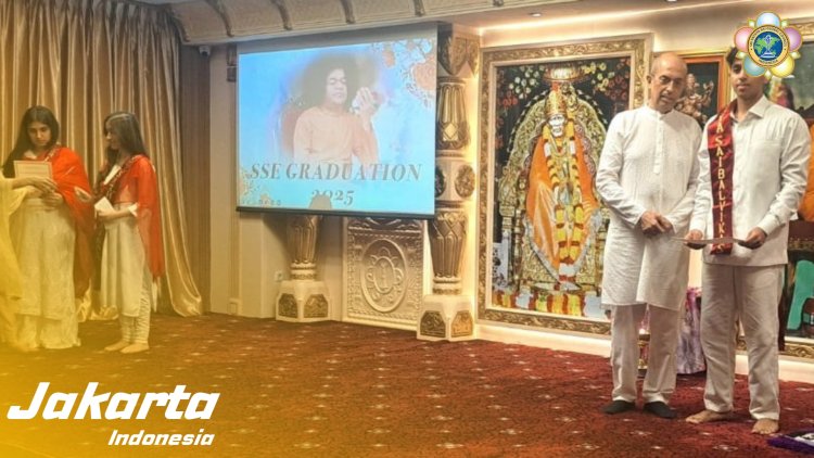 SSSGC Jakarta : Upacara Kelulusan Sri Sathya Sai Educare (Balvikas) Jakarta 2025