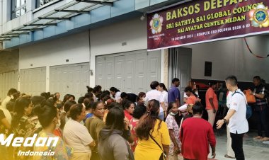 SSSGC Medan : Sai Avatar Centre Medan Berbagi Kasih Kepada Sesama Dalam Rangka Perayaan Deepavali Tahun 2025