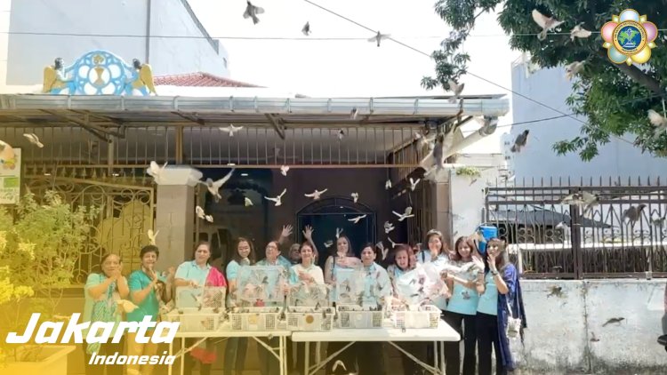 SSSGC Jakarta : Wing SMILE SSSGC Jakarta Melaksanakan Narayana Seva Pelepasan 1.000 Burung dan Pemberian Makan Sapi Sebagai Bentuk Tindakan Welas Asih Kepada Seluruh Makhluk Hiduo