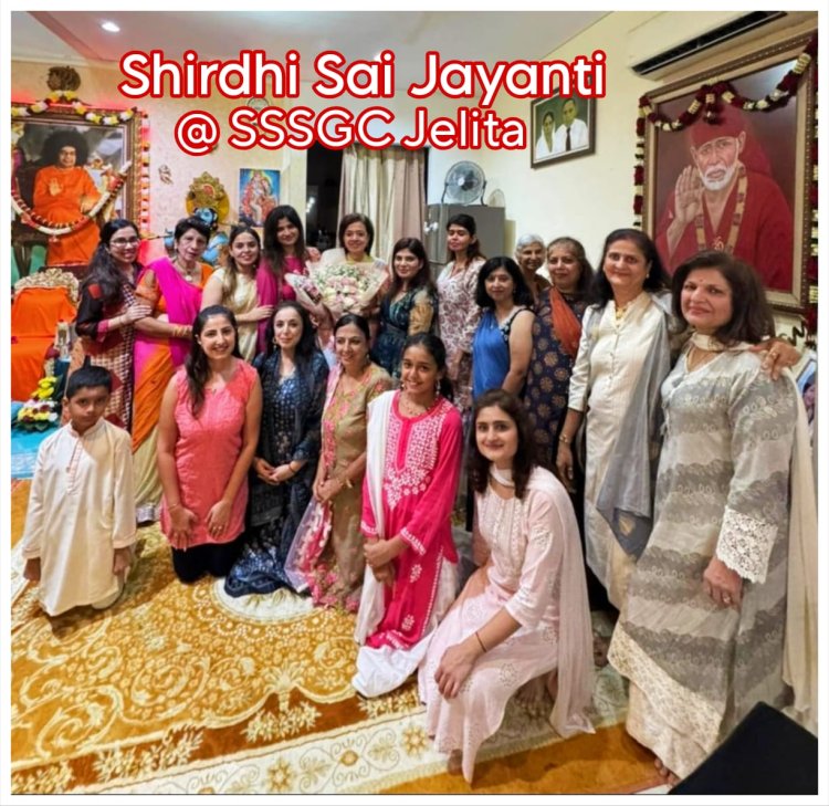 SSSGC Jelita Bandung : Merayakan Ulang Tahun ke-187 Shirdi Sai Baba dengan Bhajan dan Doa