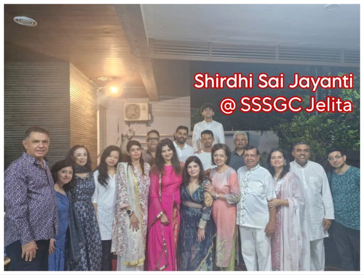 SSSGC Jelita Bandung : Merayakan Ulang Tahun ke-187 Shirdi Sai Baba dengan Bhajan dan Doa