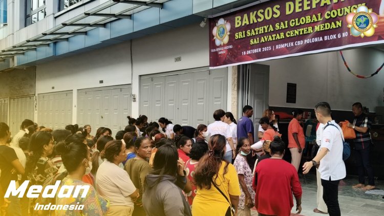 SSSGC Medan : Sai Avatar Centre Medan Berbagi Kasih Kepada Sesama Dalam Rangka Perayaan Deepavali Tahun 2025