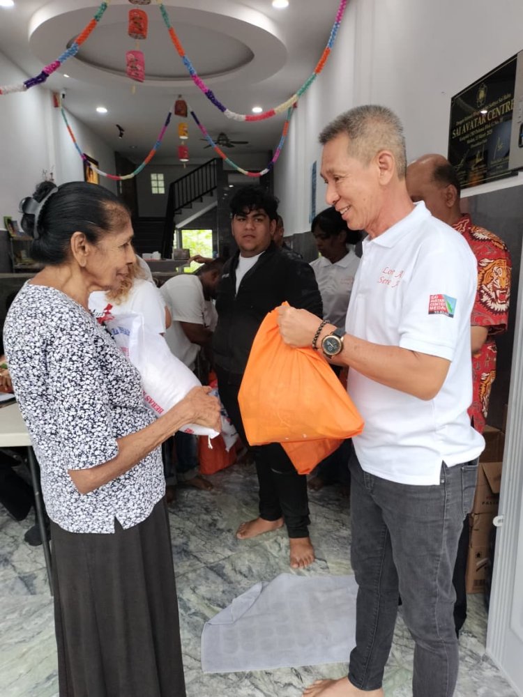 SSSGC Medan : Sai Avatar Centre Medan Berbagi Kasih Kepada Sesama Dalam Rangka Perayaan Deepavali Tahun 2025