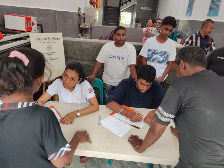 SSSGC Medan : Sai Avatar Centre Medan Berbagi Kasih Kepada Sesama Dalam Rangka Perayaan Deepavali Tahun 2025