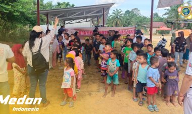 SSSGC Indonesia : Laksanakan Seva dan Trauma Healing di Desa Terpencil Aceh Tamiang Korban Banjir Sumatera