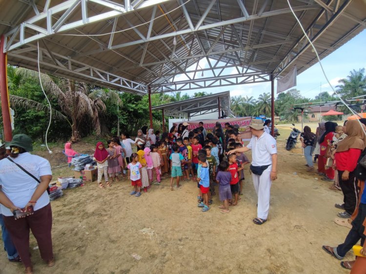 SSSGC Indonesia : Laksanakan Seva dan Trauma Healing di Desa Terpencil Aceh Tamiang Korban Banjir Sumatera