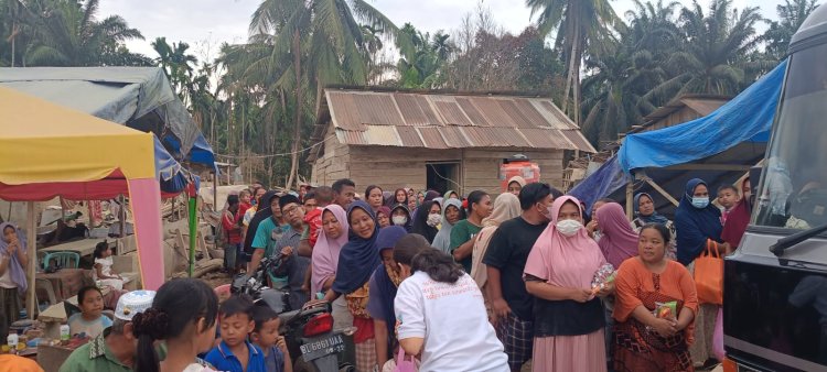 SSSGC Indonesia : Laksanakan Seva dan Trauma Healing di Desa Terpencil Aceh Tamiang Korban Banjir Sumatera