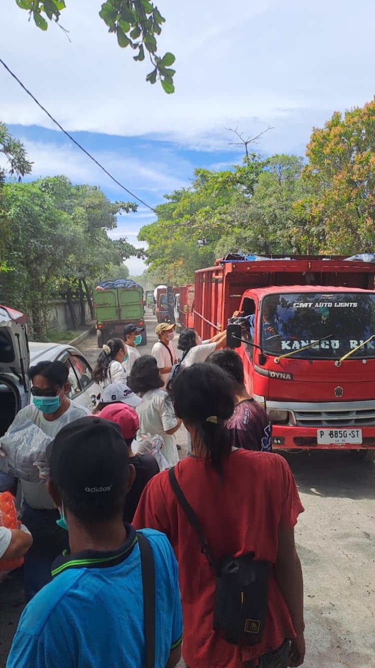 Sai Anandam Bali Hadirkan Bantuan dan Semangat di Tengah Krisis Sampah Bali