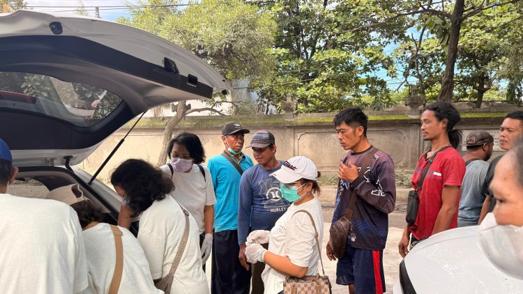 Sai Anandam Bali Hadirkan Bantuan dan Semangat di Tengah Krisis Sampah Bali