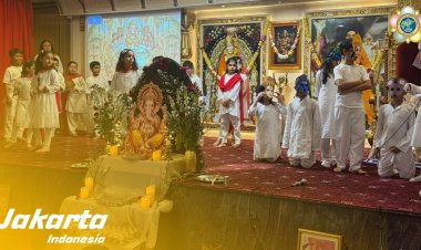 SSSGC Jakarta : SSSE Balvikas Merayakan Ganesh Chaturthi dengan Kasih, Pembelajaran dan Bhakti