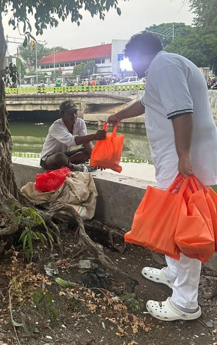 SSSGC Jakarta : SSSE Group IV Boys Melayani Sesama dengan Kasih melalui Narayana Seva