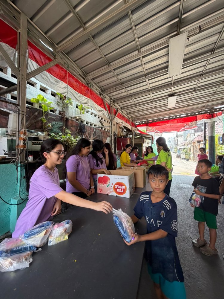 SSSGC Jakarta : SSSE Group IV Girls Berbagi Kasih dan Kepedulian melalui Narayana Seva