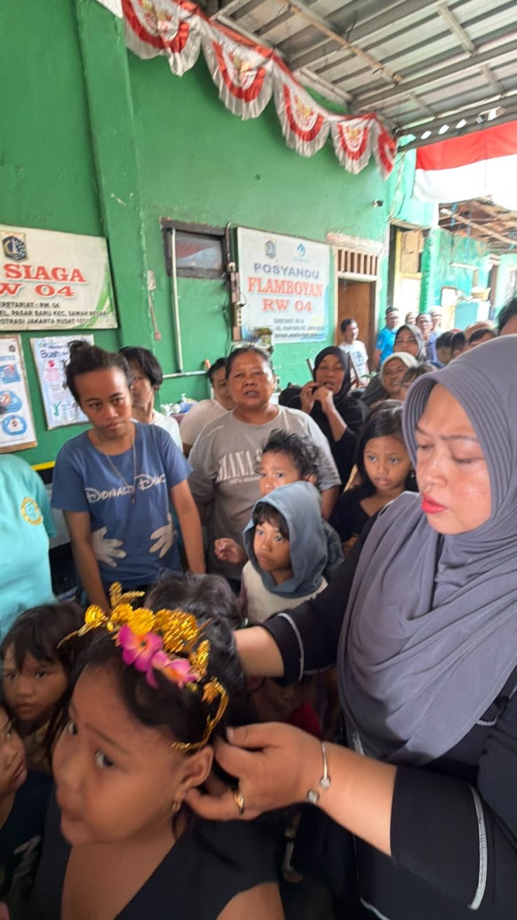 SSSGC Jakarta : SSSE Group IV Girls Berbagi Kasih dan Kepedulian melalui Narayana Seva