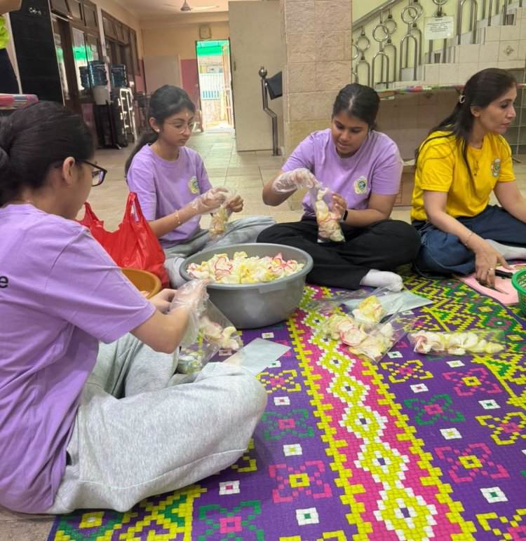 SSSGC Jakarta : SSSE Group IV Girls Berbagi Kasih dan Kepedulian melalui Narayana Seva