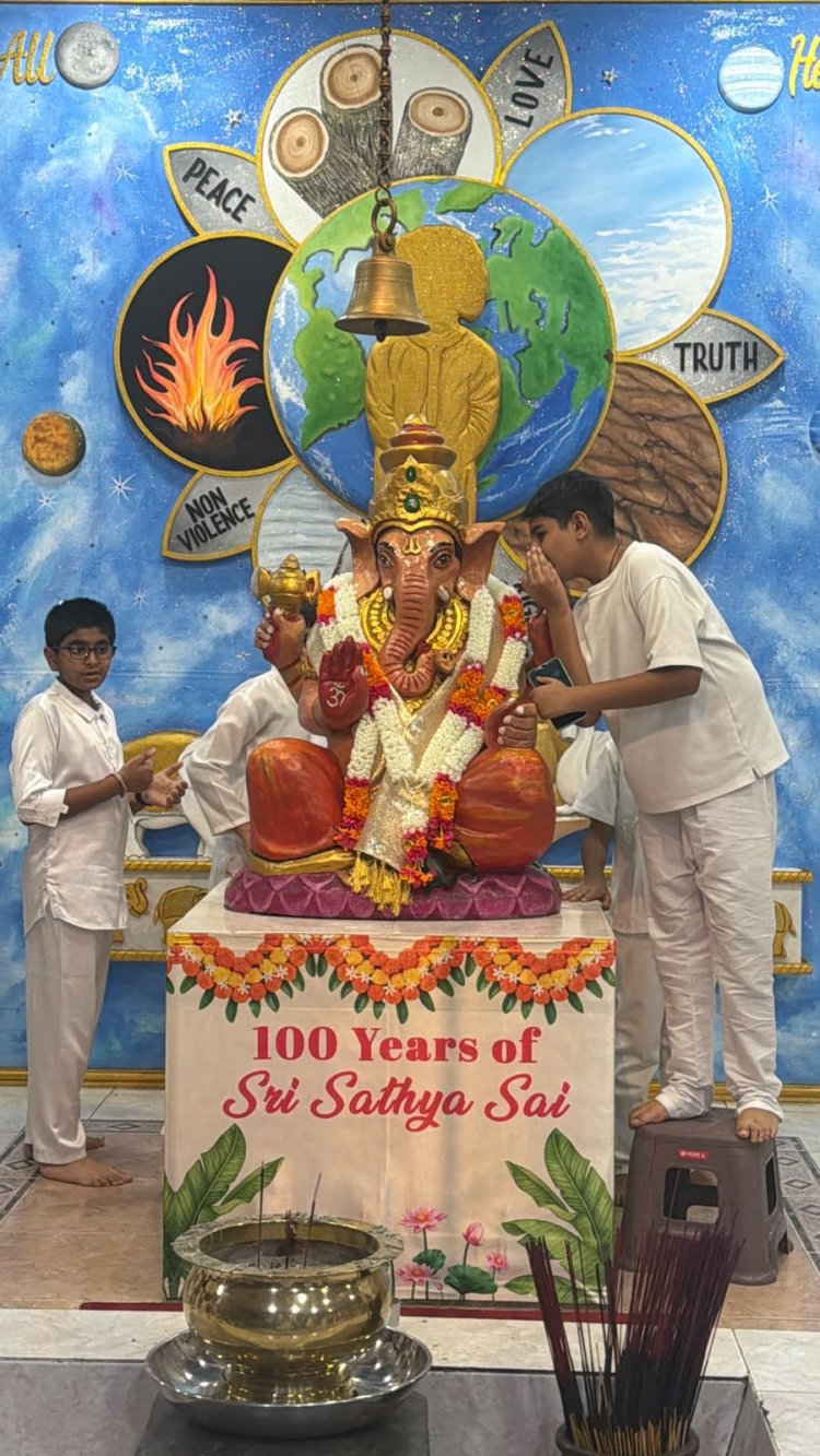 SSSGC Jakarta : SSSE Balvikas Merayakan Ganesh Chaturthi dengan Kasih, Pembelajaran dan Bhakti